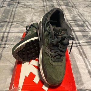 Olive Nike air max sneakers